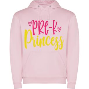 Pretty Princes & Princesses Φούτερ με κουκούλα σε χρώμα Ροζ Large
