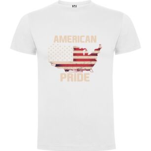 Prideful Americana Map Tshirt