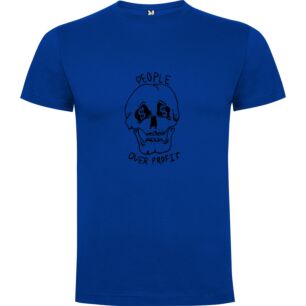 Profitless Skull Art Tshirt