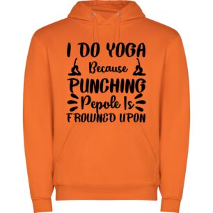 Profound Yoga, Panic-Free Φούτερ με κουκούλα