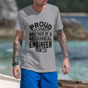 Proud Brother of a Mechanical Engineer Tshirt