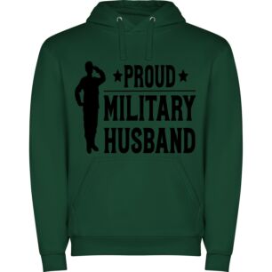 Proud Military Spouse Φούτερ με κουκούλα