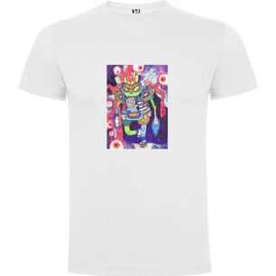 Psychedelic Robot Shaman Tshirt σε χρώμα Λευκό 11-12 ετών