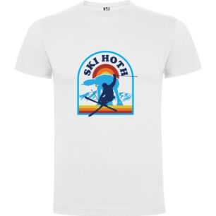 Psychedelic Ski Mania Tshirt σε χρώμα Λευκό 5-6 ετών