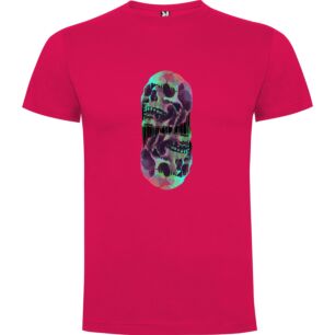 Psychedelic Skull Nebula Tshirt