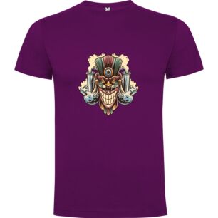 Psychedelic Smoke Mask: A Lowbrow Delight Tshirt