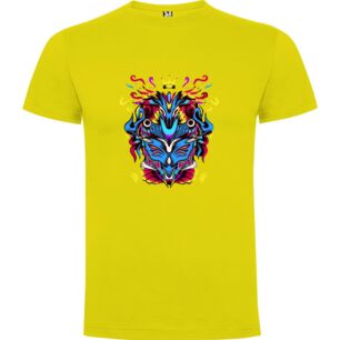 Psychedelic Wolf King Tshirt