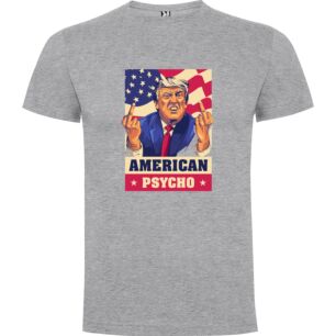Psycho Patriotism Poster Tshirt