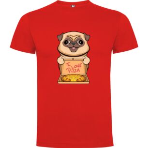 Pug Pizza Love Tshirt