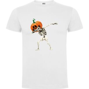 Pumpkin-Headed Skeleton Tshirt σε χρώμα Λευκό Small