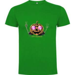 Pumpkin Shades: Spooky Style Tshirt