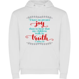 Pure Joyful Truth: Expressing Joy Φούτερ με κουκούλα