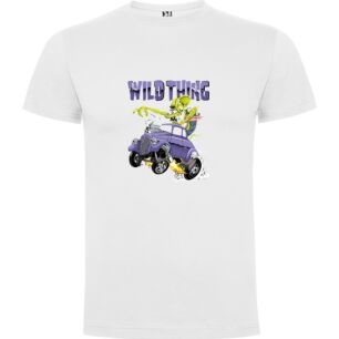 Purple Monster Hotrod Madness Tshirt σε χρώμα Λευκό 5-6 ετών