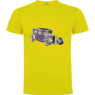 Purple Retro Ride Tshirt