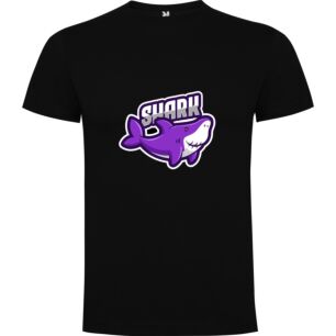 Purple Shark Mascot Tshirt