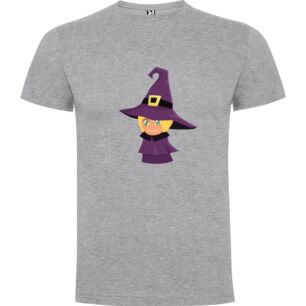 Purple Witch Girl Magic Tshirt