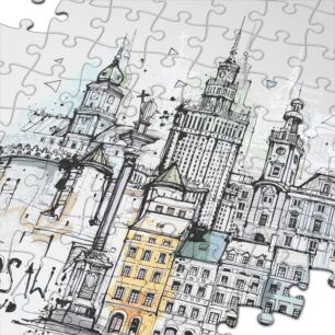 Puzzle City Warsaw