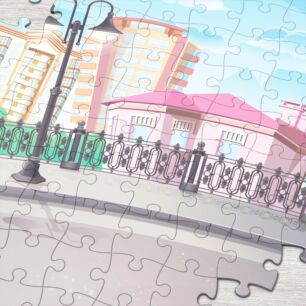Puzzle City Road