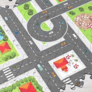 Puzzle City Roads