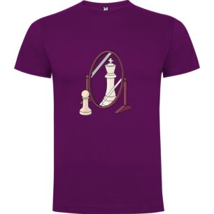 Queen's Mirror Chess Piece Tshirt