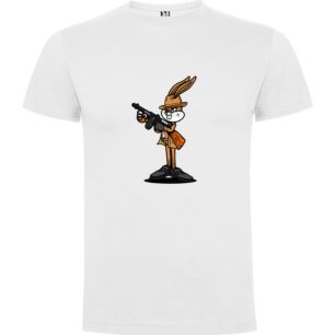Rabbit Gun Warrior Tshirt σε χρώμα Λευκό XXXLarge(3XL)