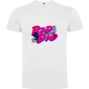 Rad Retro Synthwave Poster Tshirt σε χρώμα Λευκό 11-12 ετών