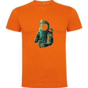 Radiant Space Warrior Tshirt σε χρώμα Πορτοκαλί Small