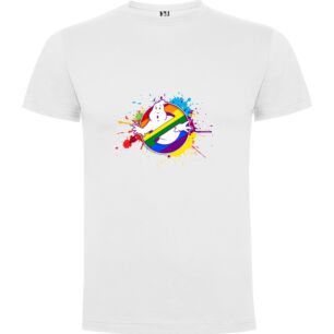 Rainbow Ghost Artistry Tshirt σε χρώμα Λευκό 11-12 ετών