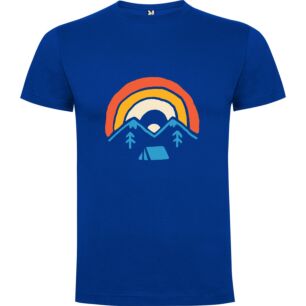 Rainbow Glamping Adventure Tshirt