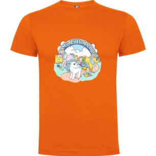 Rainbow Pony Fantasy Illustration Tshirt