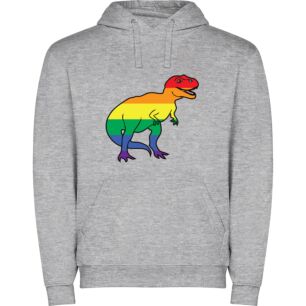 Rainbow Rex's Artistic Pride Φούτερ με κουκούλα
