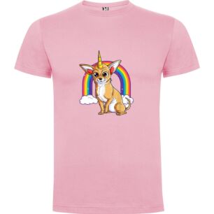 Rainbow Unicorn Chihuahua Tshirt