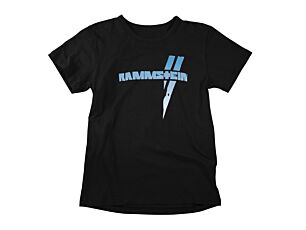 Rammstein Weisses Kreuz Blau T-Shirt