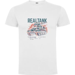 Real Tank Blaze Tshirt σε χρώμα Λευκό XXXLarge(3XL)
