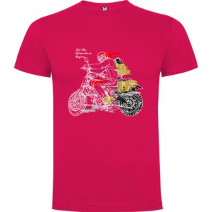 Rebel Rider Illustration Tshirt