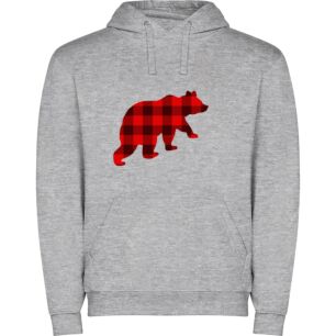 Red Bear Flannel Fusion Φούτερ με κουκούλα