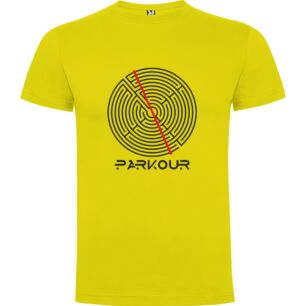 Red Circuit Parkour Tshirt