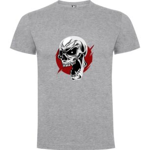 Red-Eyed Metal Skull Tshirt