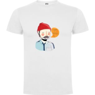 Red Hat Hipster Portrait Tshirt σε χρώμα Λευκό 11-12 ετών