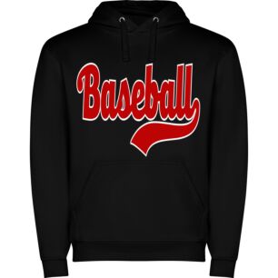 Red Hot Baseball Logo Φούτερ με κουκούλα