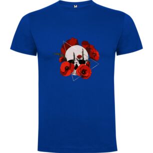 Red Rose Skull Tshirt σε χρώμα Μπλε 7-8 ετών