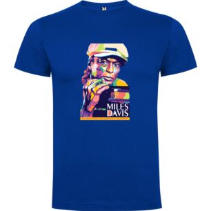 Reflective Miles Davis Pose Tshirt