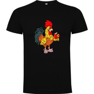 Regal Rooster Illustration Tshirt