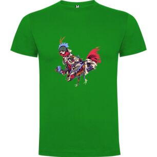 Regal Rooster Illustration Tshirt