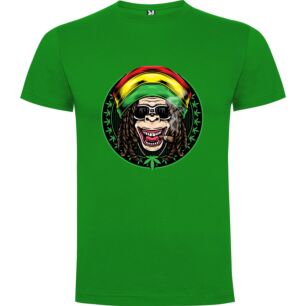 Reggae Weed Monkey Tshirt