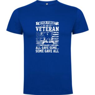 Remembrance in Combat Boots Tshirt