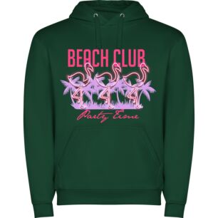 Retro Beach Club Vibes Φούτερ με κουκούλα