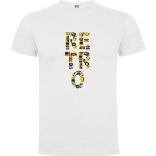 Retro Hive Mind Tshirt σε χρώμα Λευκό XLarge