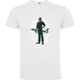 Retro Jet Pilot Fantasy Tshirt