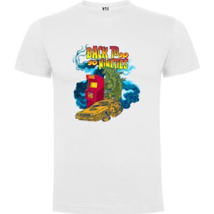 Retro Kaiju Vending Tee Tshirt σε χρώμα Λευκό XXXLarge(3XL)